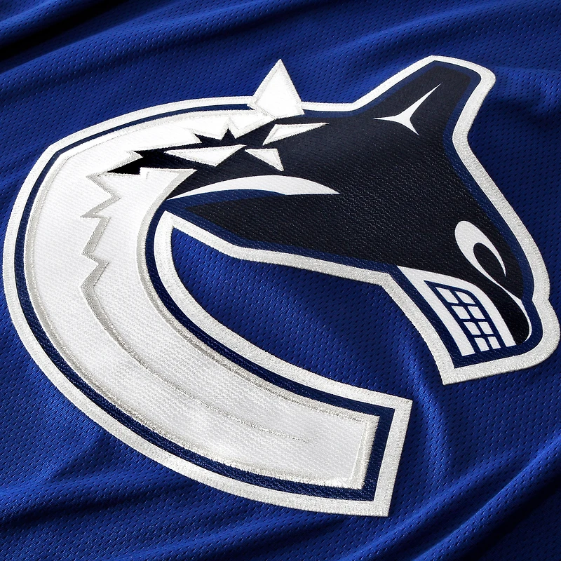 Fanatiques masculins de marque Guillaume Brisebois Bleu Vancouver Canucks Domicile - Maillot joueur Breakaway