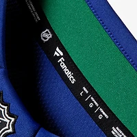 Men's Fanatics Guillaume Brisebois Blue Vancouver Canucks Home - Breakaway Player Jersey