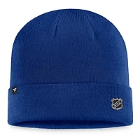 Bonnet en tricot à revers Fanatics Royal Vancouver Canucks pour hommes