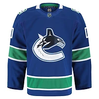Men's Fanatics Royal Vancouver Canucks Home Authentic Pro Custom Jersey