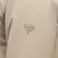 Blouson aviateur léger entièrement zippé Fanatics Tan Authentic Pro Road des Canucks de Vancouver pour hommes