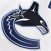 Men's Fanatics White Vancouver Canucks Away Premium Custom Jersey
