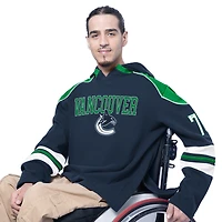 Sweat-shirt à capuche manches longues Lord Stanley bleu Vancouver Canucks Adaptive Wear de G-III Sports par Carl Banks pour homme