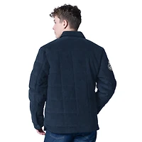 Veste à boutons-pression Triumph pour homme G-III Sports by Carl Banks bleu marine des Vancouver Canucks