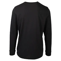 Men's Levelwear  Black Vancouver Canucks Oscar City Capsule Long Sleeve T-Shirt