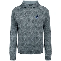 Sweat à capuche raglan gris Vancouver Canucks Albatross de Levelwear pour homme