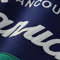 Sweat à capuche bleu Mitchell & Ness pour homme, entraîneur des Canucks de Vancouver