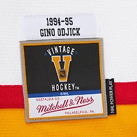 Maillot de jeu puissance blanc Gino Odjick pour homme des Vancouver Canucks - CA