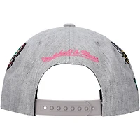 Men's Mitchell & Ness Gray Vancouver Canucks Smells Like Spring Spirit Snapback Hat