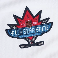 Maillot de jeu puissance blanc Mark Messier pour homme des Vancouver Canucks - CA