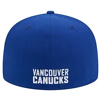 Men's New Era Blue Vancouver Canucks 59FIFTY Fitted Hat
