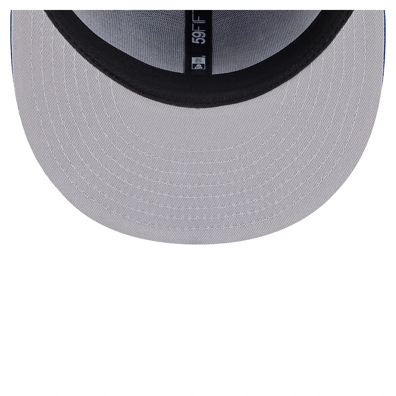 Casquette ajustée Deceptor 59FIFTY bleue New Era pour homme des Canucks de Vancouver