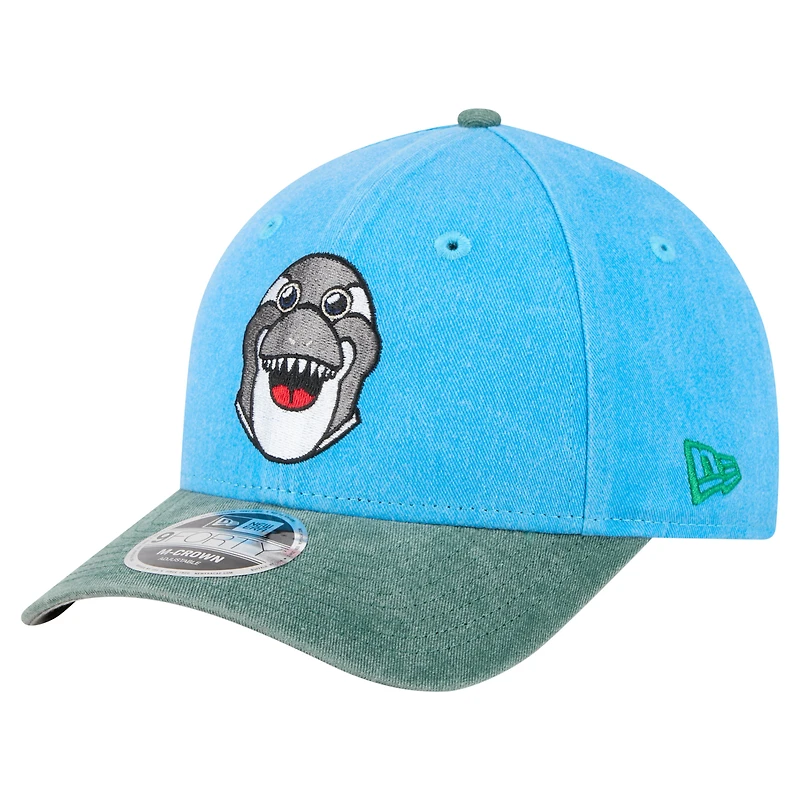 Men's New Era Blue Vancouver Canucks Jr. Mascot 9FORTY M-Crown Adjustable Hat