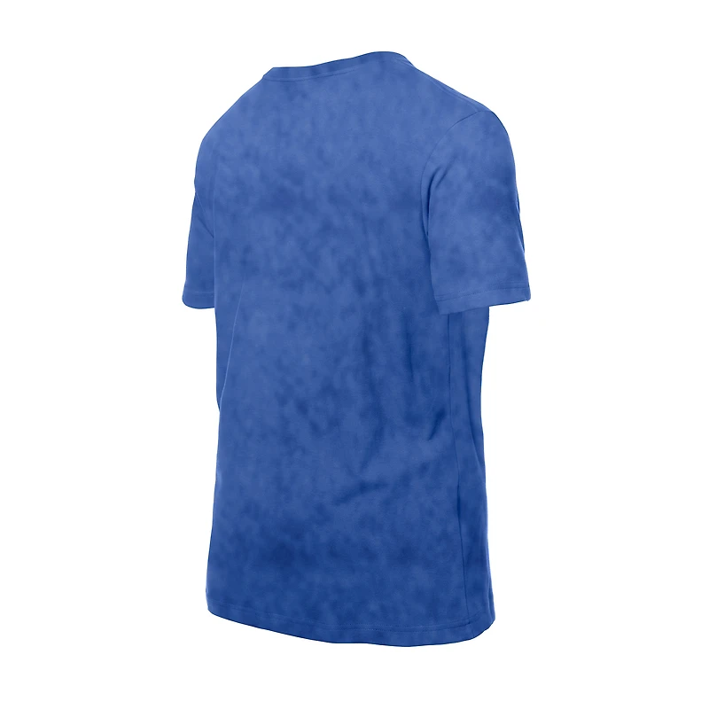Men's New Era Blue Vancouver Canucks Mineral Wash T-Shirt