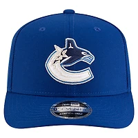 Men's New Era  Blue Vancouver Canucks Team Collection Basic 9SEVENTY Adjustable Hat