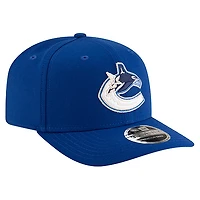 Men's New Era  Blue Vancouver Canucks Team Collection Basic 9SEVENTY Adjustable Hat