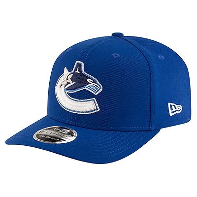 Men's New Era  Blue Vancouver Canucks Team Collection Basic 9SEVENTY Adjustable Hat