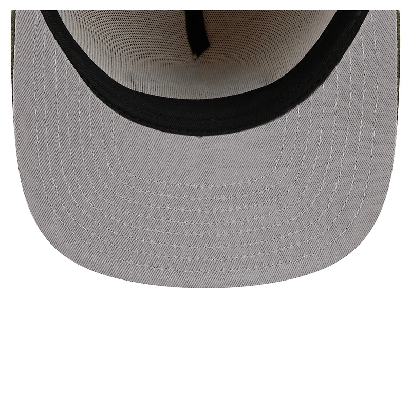 Men's New Era Tan Vancouver Canucks Color Pack Two-Tone 9FIFTY A-Frame Snapback Hat