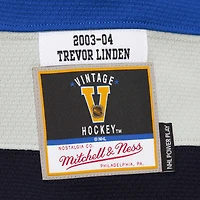 Men's Trevor Linden White Vancouver Canucks 2003-04 Power Play Jersey