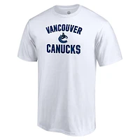 Men's  White Vancouver Canucks Victory Arch T-Shirt