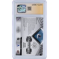 Quinn Hughes Vancouver Canucks Autographed 2021-22 Upper Deck SPx Extravagant Materials Relic #EM-QH CGC Fanatics Witnessed Authenticated Auto 10 Card