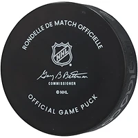 Quinn Hughes Vancouver Canucks Autographed 2024 Norris Trophy Winner Official Game Puck with "2024 Norris" Inscription