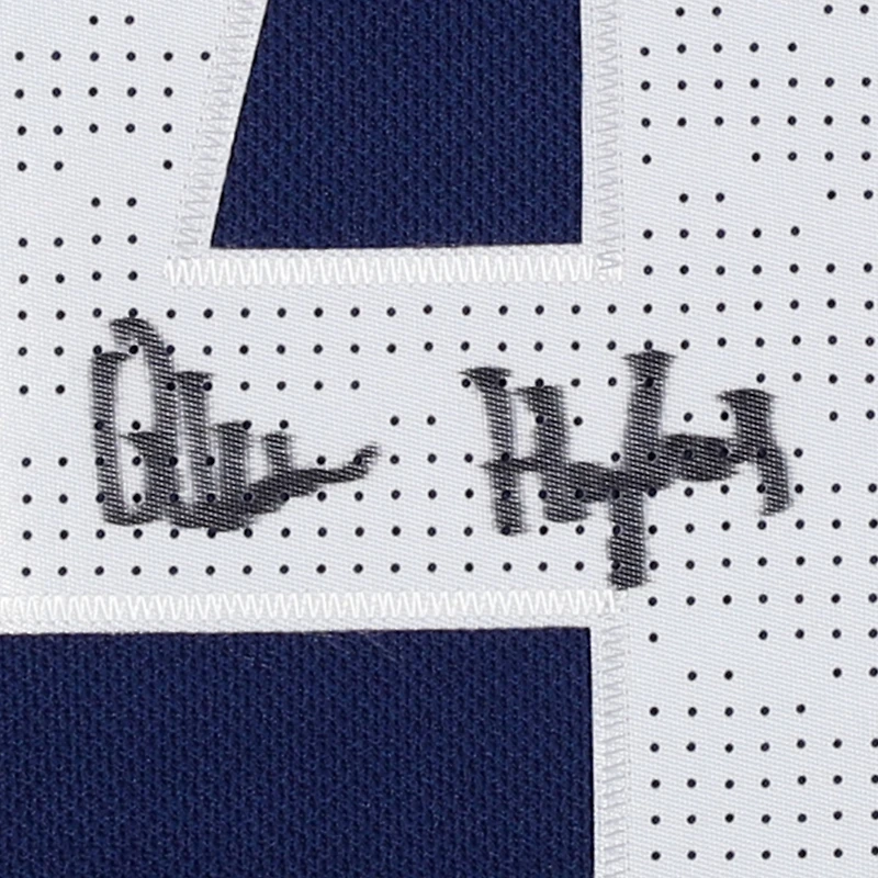 Maillot authentique Adidas bleu alternatif autographié de Quinn Hughes, des Canucks de Vancouver