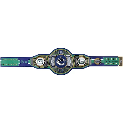 Quinn Hughes Vancouver Canucks Autographed WWE Legacy Title Belt with "2024 Norris" Inscription
