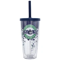 Gobelet classique Tervis Vancouver Canucks de 24 oz avec couvercle à paille