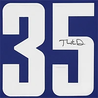 Maillot Breakaway bleu autographié par Thatcher Demko des Vancouver Canucks