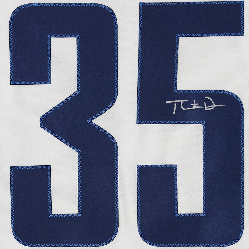 Maillot authentique Adidas blanc autographié par Thatcher Demko des Vancouver Canucks