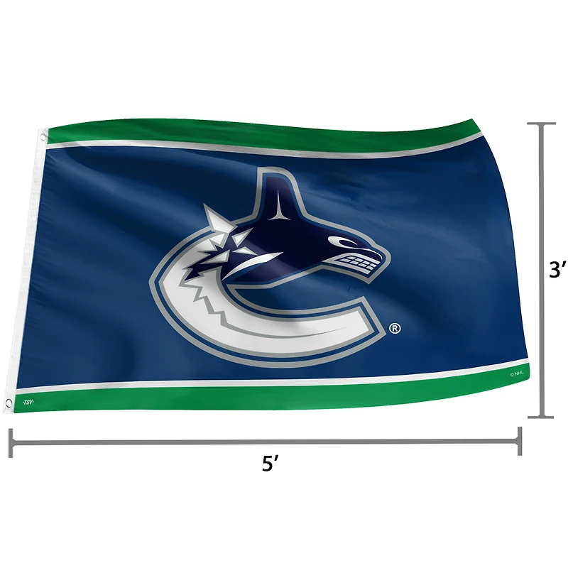 The Sports Vault Vancouver Canucks - 3' x 5' Flag