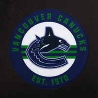 Peignoir unisexe noir des Canucks de Vancouver