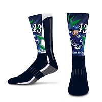 Unisex For Bare Feet Vancouver Canucks Retro Vibes Player Crew Socks
