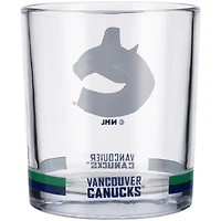 Canucks de Vancouver 10 oz. Verre à bandes de roches