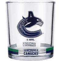 Canucks de Vancouver 10 oz. Verre à bandes de roches