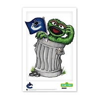 Vancouver Canucks 11" x 17" Sesame Street Print