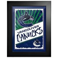Vancouver Canucks - 12'' x 16'' Classic Print Framed Art