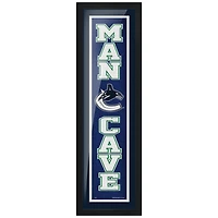 Vancouver Canucks 6 `` x 22 '' Man Cave encadrée - Oeuvre d'art