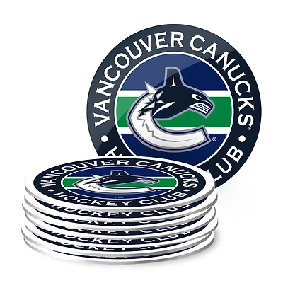 Canucks de Vancouver - Ensemble de 8 sous-verres
