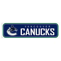 Mur repositionnable 90'' x 23'' des Canucks de Vancouver - Décalcomanie