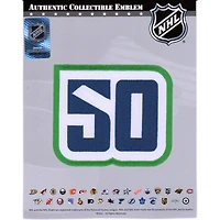Vancouver Canucks Unsigned 50th Anniversary Season National Emblem Jersey Patch