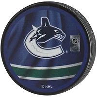 Vasily Podkolzin Canucks de Vancouver autographié avec logo rétro inversé