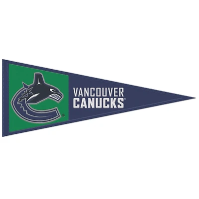 WinCraft Vancouver Canucks Fanion en laine avec logo principal 13" x 32"
