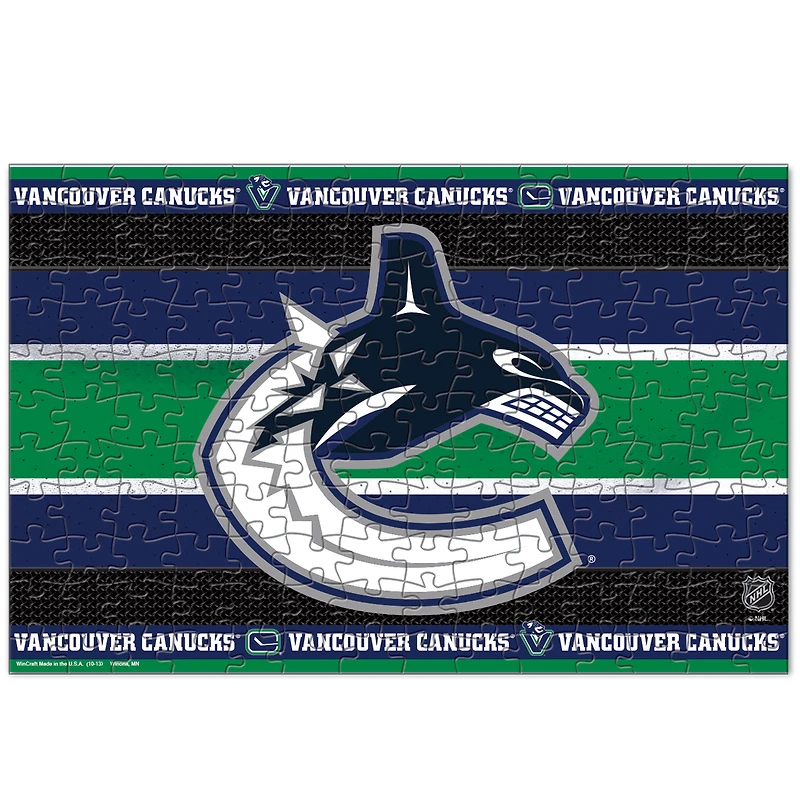 WinCraft Puzzle d'équipe de 150 pièces des Canucks de Vancouver