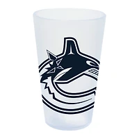 WinCraft Canucks de Vancouver 16oz. Verre à pinte en silicone Icicle