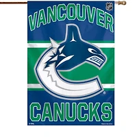 WinCraft Vancouver Canucks 28 "x 40" Bannière verticale simple face avec logo principal
