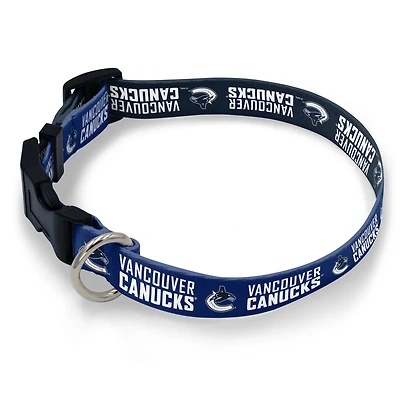 WinCraft Collier réglable pour animaux de compagnie des Canucks Vancouver