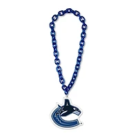 Collier WinCraft avec grand logo des Vancouver Canucks