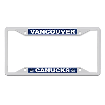 WinCraft Vancouver Canucks Chrome Cadre de plaque d'immatriculation